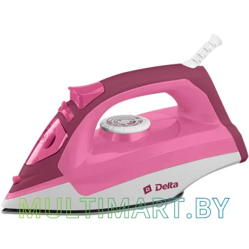 Утюг Delta DL-755 (розовый/белый)